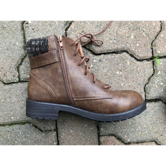 UNIONBAY Shoes - Union Bay Combat Boot Side Zip
